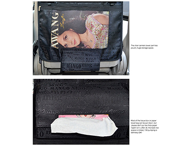 CAR SEAT ORGANIZER