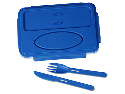 LUNCH BOX WITH CUTLERY SET