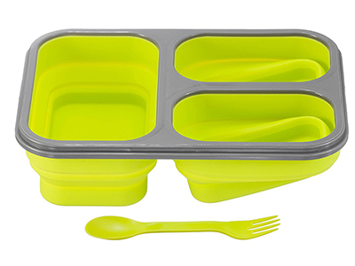 SILICONE COLLAPSIBLE LUNCH BOX