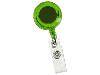 ALLIGATOR CLIP RETRACTABLE BADGE HOLDER