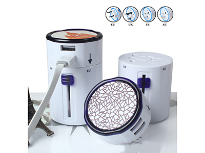 Universal Travel Multi-Purpose AC Wall Power Adapter 