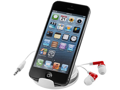 STORM EARBUDS AND SMARTPHONE STAND