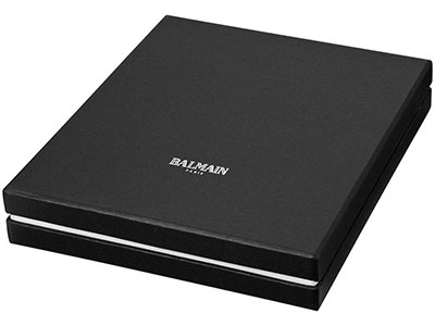 Balmain Ballpoint Pen, Rollerball Pen, Mechanical Pencil & Pen Pouch Gift Set