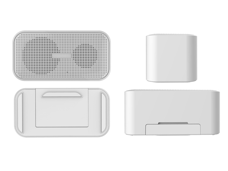 WIRELESS PORTABLE SPEAKERS WITH PHONE HOLDER