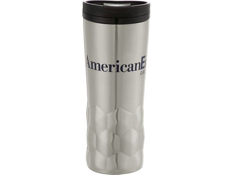 GEOMETRIC VACUUM TUMBLER 15OZ