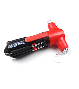 8 IN 1 CAR ROADSIDE EMERGENCY SAFETY KIT
